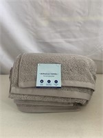 MIRACLE TOWEL SINGLE TOWEL GREY 30” X 56” (76x142