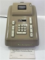 Remington Office Machine, 1st Ntl Counter Checks