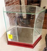 Glass Display Cube