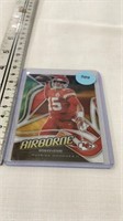 Patrick Mahomes II football card