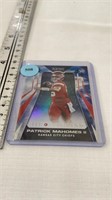 Patrick Mahomes II football card