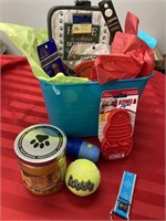 Doggie gift basket