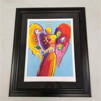Peter Max signed & numbered HC 76/100 colored