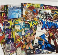 12 X-men comic books