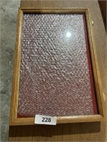 12x18 Wood Framed Display Case