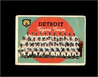 1959 Topps #329 Detroit Tigers TC VG to VG-EX+