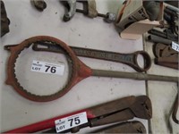 2 Vintage Pipe Wrenches