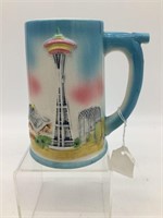 1962 Seatle World's Fair Expo Whistle Beer Mug