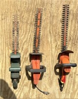 3 Electric Hedge Trimmers