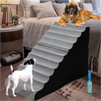 30 inches High Foam Dog Stairs &Steps for High Bed