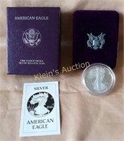 early 1986 silver eagle proof dcam? ultra? coin