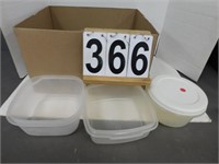 Box of Plastic Bowls