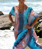 ($39) Women's Print Swimwear Cover Ups Beach