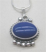 Sterling Silver SW Lapis Lazuli Necklace