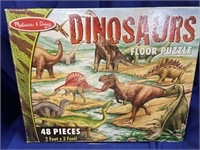 Dinosaurs 2 x3 ft Puzzle Melissa and Doug