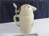 WEBCO German PlainFaced 8" Unique Beer Stein