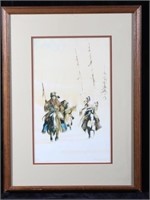 G Running Wolf Rare Hand Signed Print 144/150