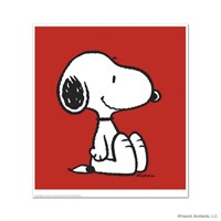 Peanuts, "Snoopy: Red" Hand Numbered Limited Editi