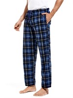 P4065  DG Hill Mens Fleece Pajama Bottoms, L