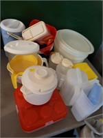 Large Lot of Plastic Containers