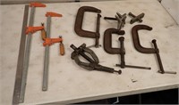 C-CLAMPS, BAR CLAMPS
