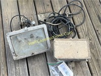 Fishing Boat Lights One is Corded Not Tested Lot o