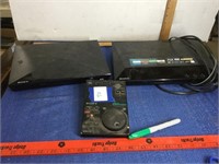 Two Sony Blue Ray disc DVD players