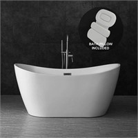Woodbridge B-0011 59" Acrylic Freestanding Bathtub