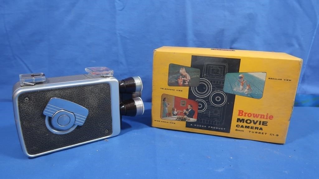 Kodak 8mm Brownie Movie Camera