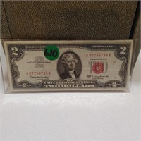 1963 RED SEAL  $2 BILL