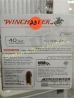 GROUP OF 200 ROUNDS WINCHESTER CAL 40 S&W