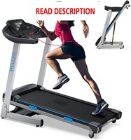 Incline Treadmill  350lb 3.5 HP  Foldable
