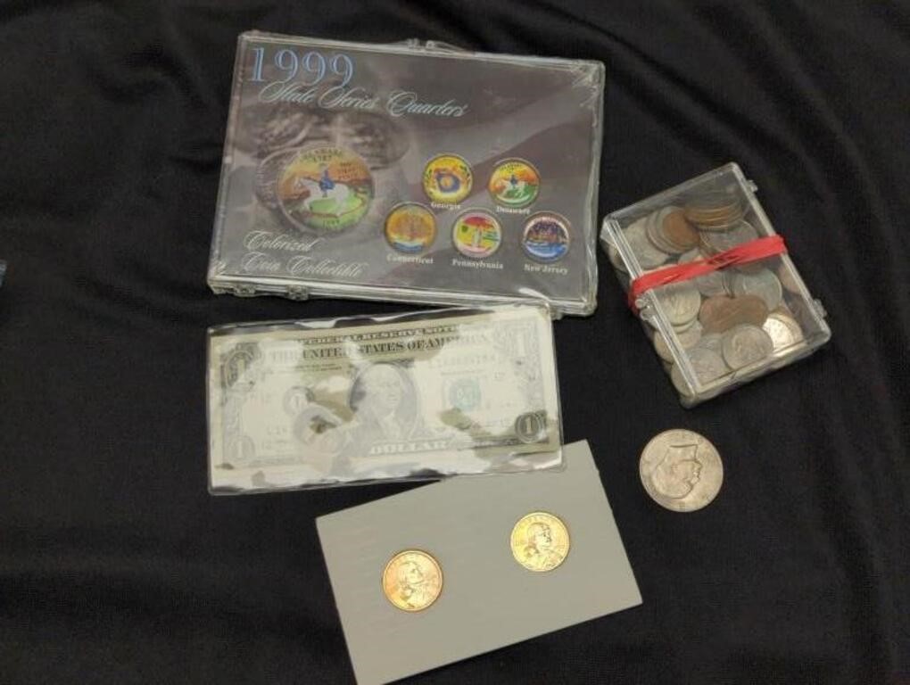 $1 FEDERAL RESERVE NOTE, STATE QUARTERS,
