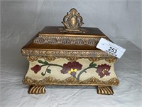 Ornate resin box