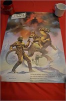 Star Wars Snow Walker Attack Poster