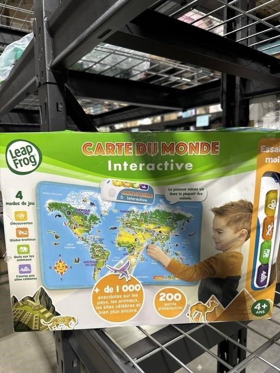 LeapFrog Touch & Learn World Map (French Version)