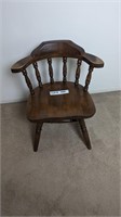 ETHAN ALLEN WOOD OLD TAVERN  DINING ROOM CHAIRS -