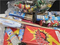 NO SHIPPING!  Assorted Lot of Fire Works SEE PICS