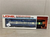 Lionel O and 027 gauge illuminated passenger car