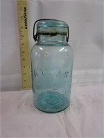Atlas E-Z Seal 1/2 Gallon Blue Jar