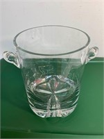 Crystal Glass Ice Bucket