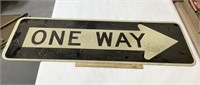 One Way sign 36x12