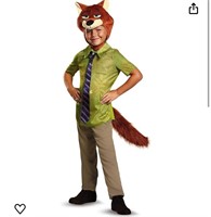 Zootopia fox costume size 7-8 kids
