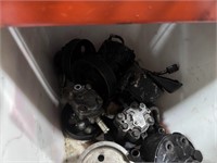 8 assorted pieces, pulleys   used