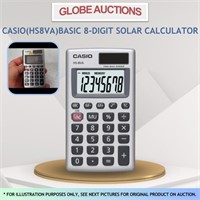 CASIO(HS-8VA) BASIC 8-DIGIT SOLAR CALCULATOR
