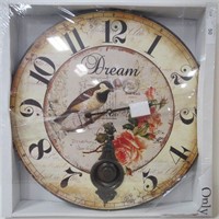 NEW Round "Dream" Clock in Box