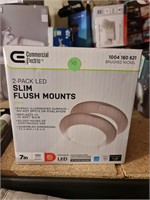 2pk slim flush mounts