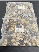 New (lot of 2) GASPRO 15lb Decorative Rocks for