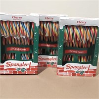 Candy Canes Cheery \ Pk 12\ Qty 3