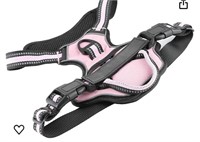 No pull pink medium dog harness